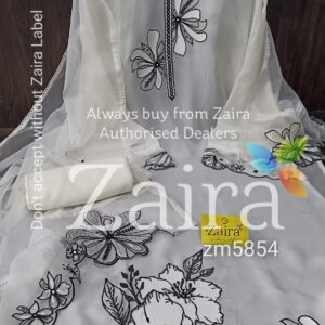 Organza Designer Suit ZM5854