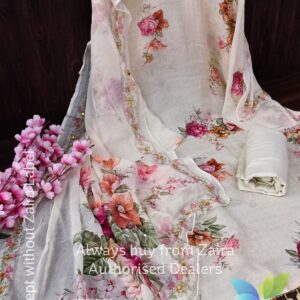 Organza Digital Print Suit ZM6272