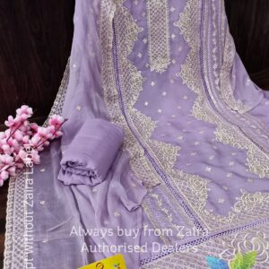 Organza Pakistani Style Suit ZM6286