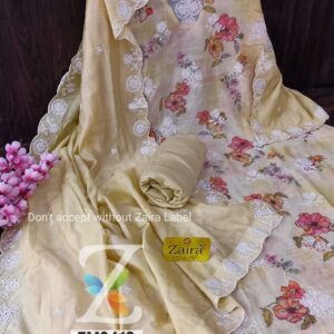 Lilen Cotton Designer Suit ZM6418