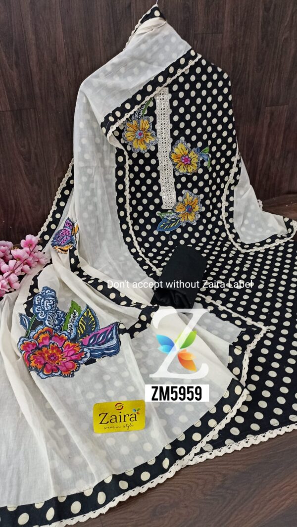 Cotton Digital print pakistani style suit ZM5959