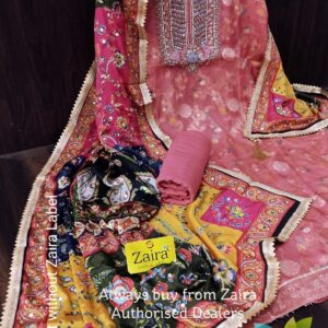 Pakistani Style Dupatta Suit ZM6104