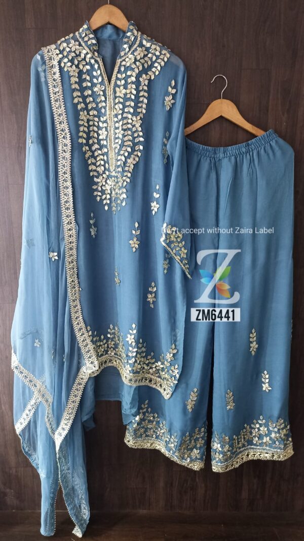 Georgette Gota Work Sharara ZM6441