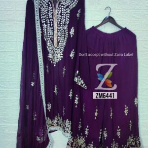 Georgette Gota Work Sharara ZM6441