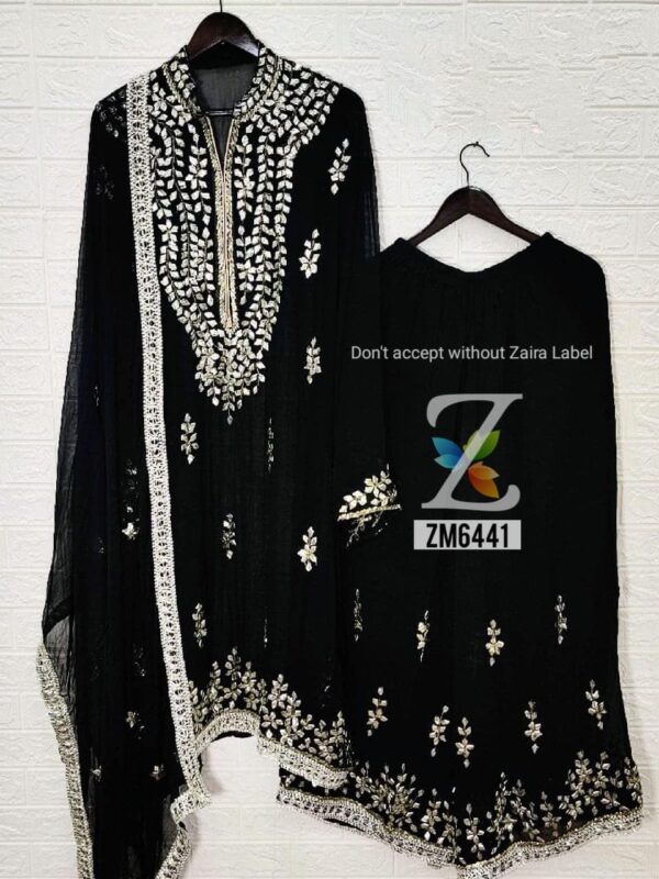 Georgette Gota Work Sharara ZM6441