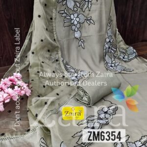 Organza Designer Suit ZM6354