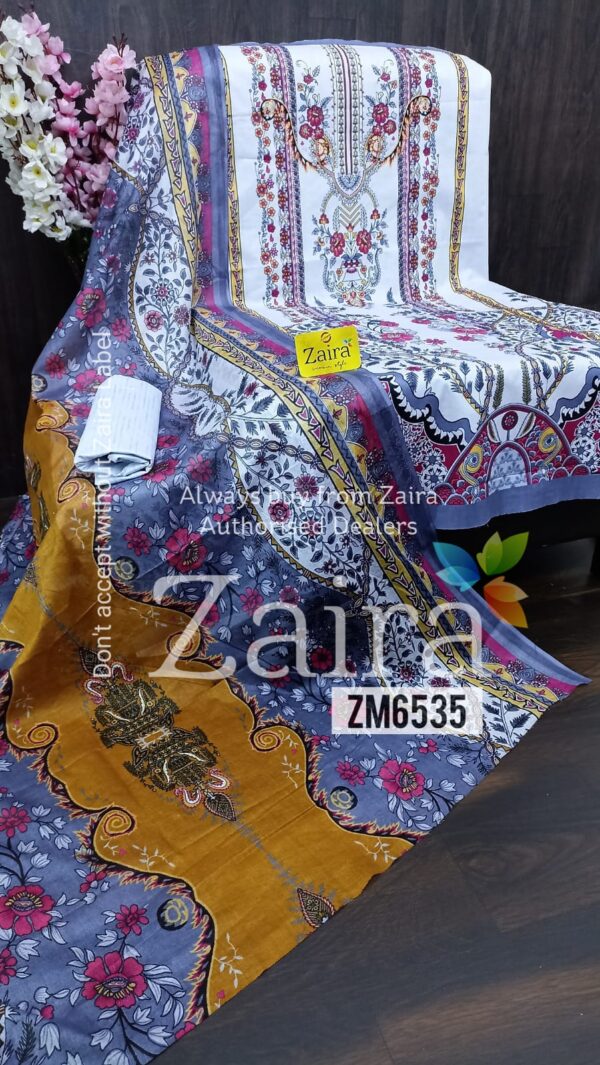 PAKISTANI LAWN COTTON SUIT ZM6535