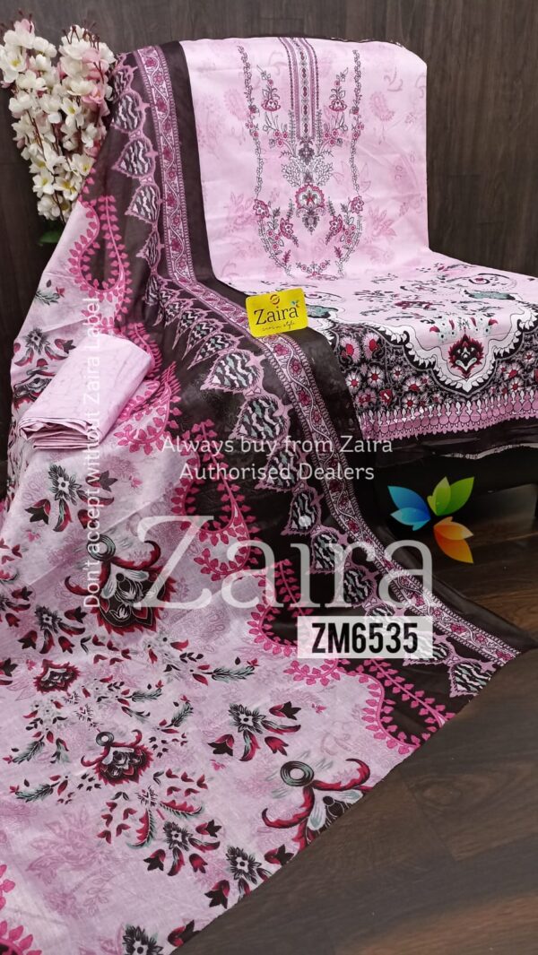 PAKISTANI LAWN COTTON SUIT ZM6535