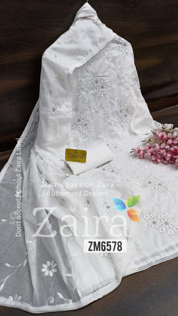 Cotton Embroidery Work ZM6578
