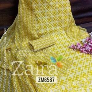 Cotton Embroidery Work ZM6587