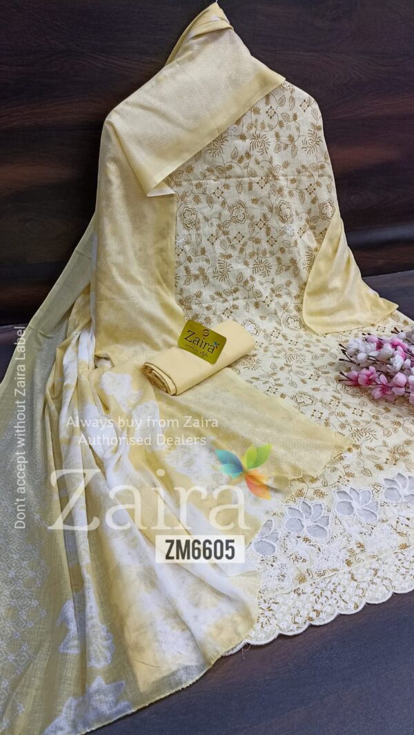Cotton Embroidery Work ZM6605