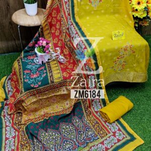 Dola Silk Designer Suit ZM6184