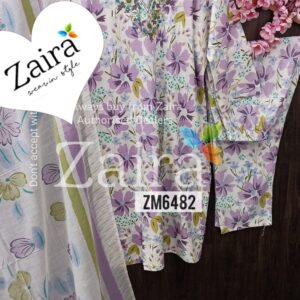 Zaira Designer Cotton Stitched Suit ZM6482