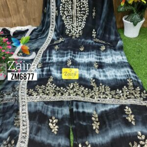 Georgette Gota Work Sharara ZM6877