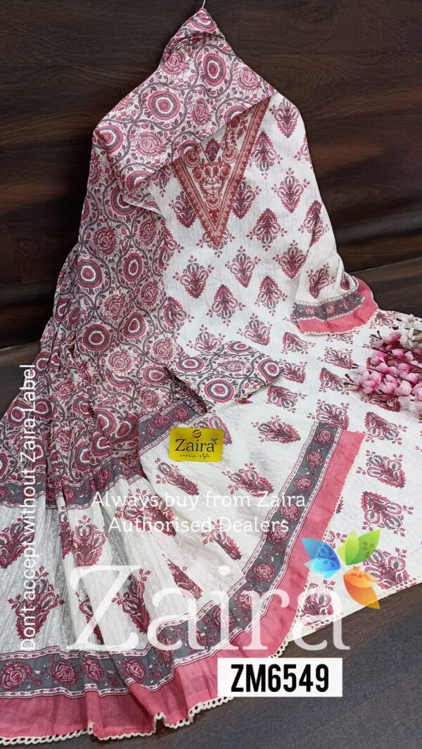 Cotton Block Print Designer Suit ZM6549