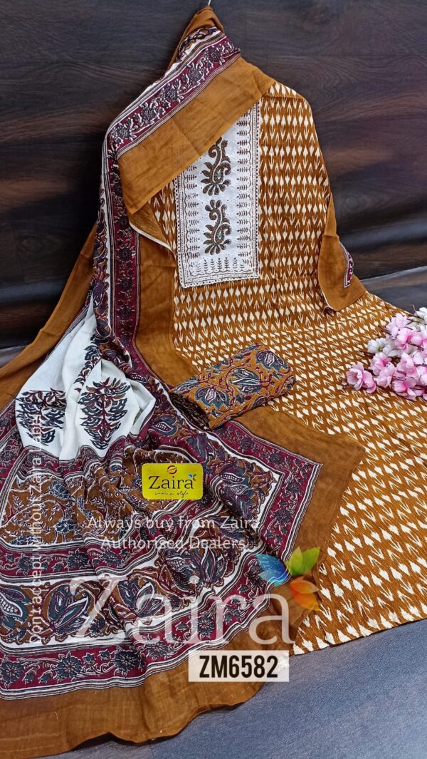 Cotton Kalamkari Designer Suit ZM6582