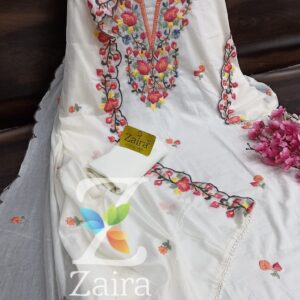 Cotton Designer Embroidery Suit ZM6747