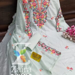 Cotton Designer Embroidery Suit ZM6747