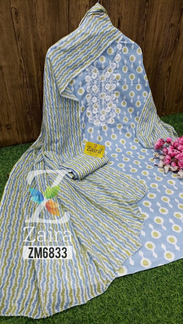 Cotton Printed Suit ZM6833