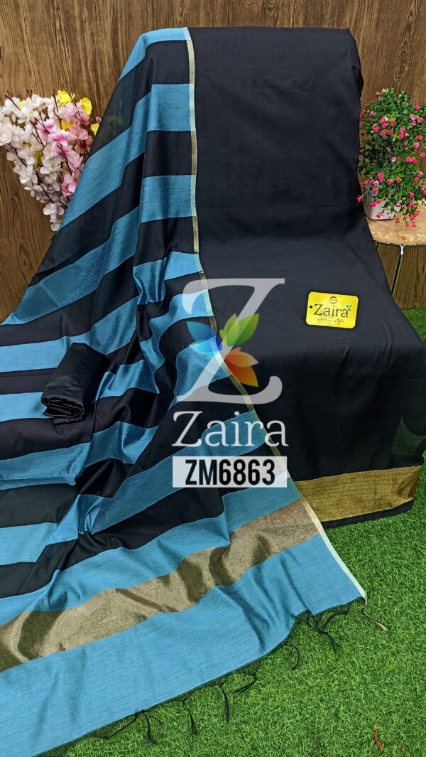 Banarsi Chanderi Silk Suit ZM6863