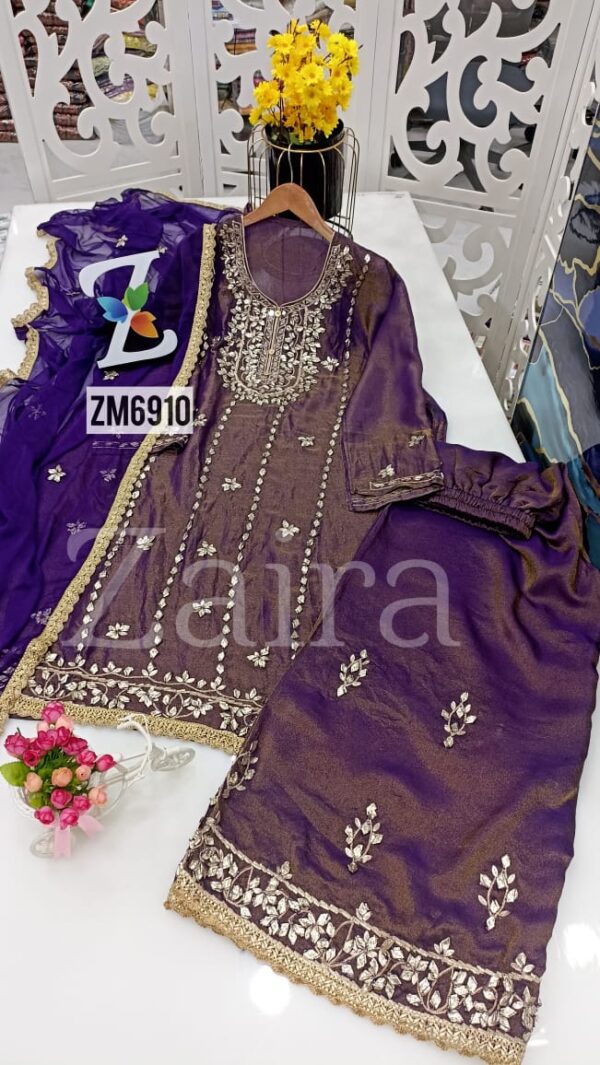 Zaira Simar Sharara Bridal Collection ZM6910