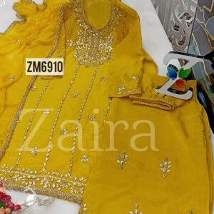 Zaira Simar Sharara Bridal Collection ZM6910
