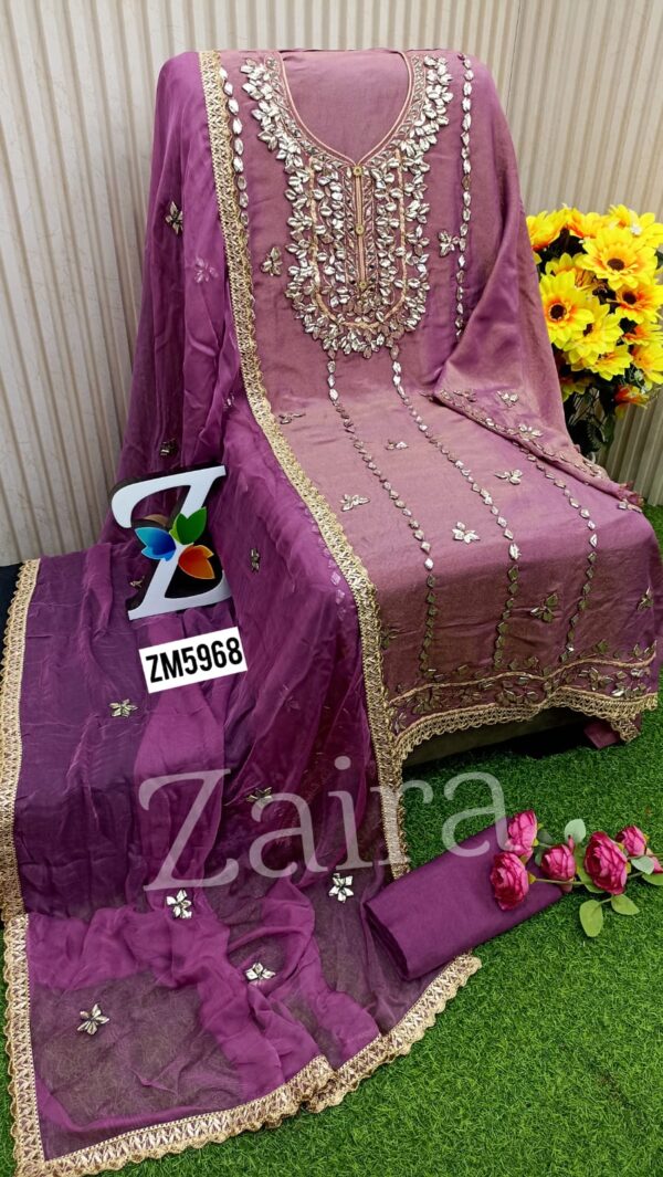 Zaira Simar Designer Suit ZM5968