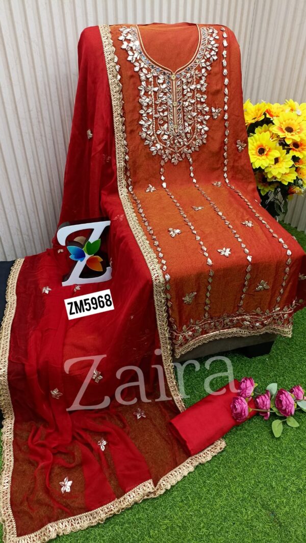 Zaira Simar Designer Suit ZM5968