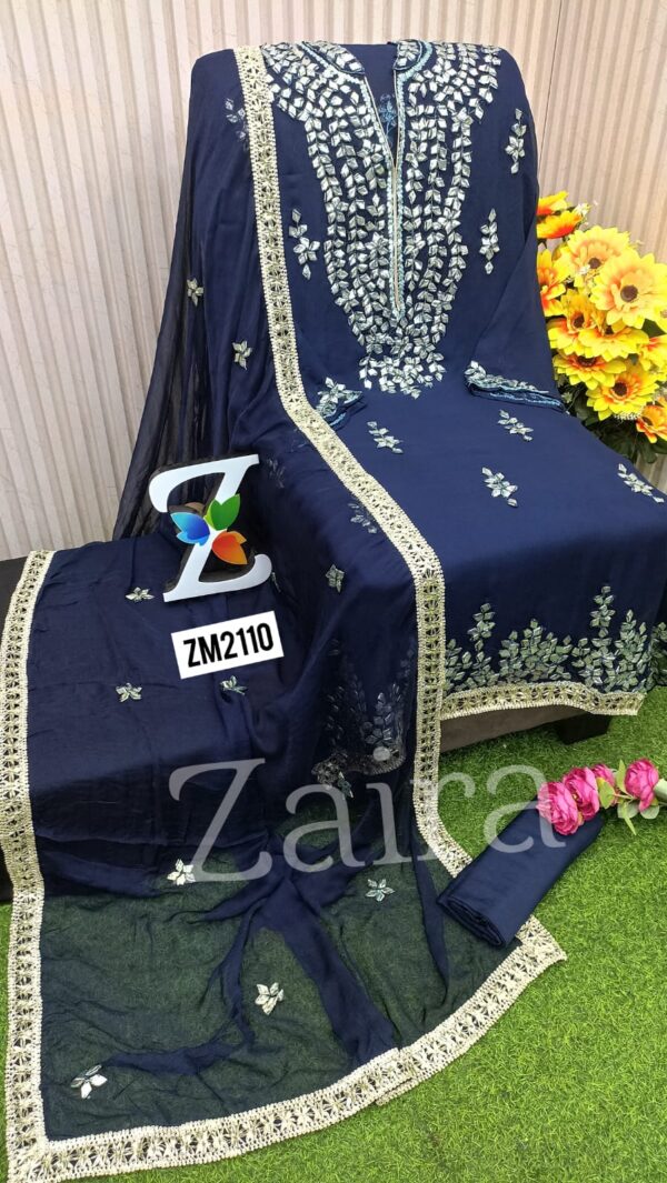 ZAIRA DESIGENR GOTA WORK SUIT ZM2110