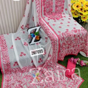 ZAIRA DESIGENR PHULKARI SUIT ZM7095