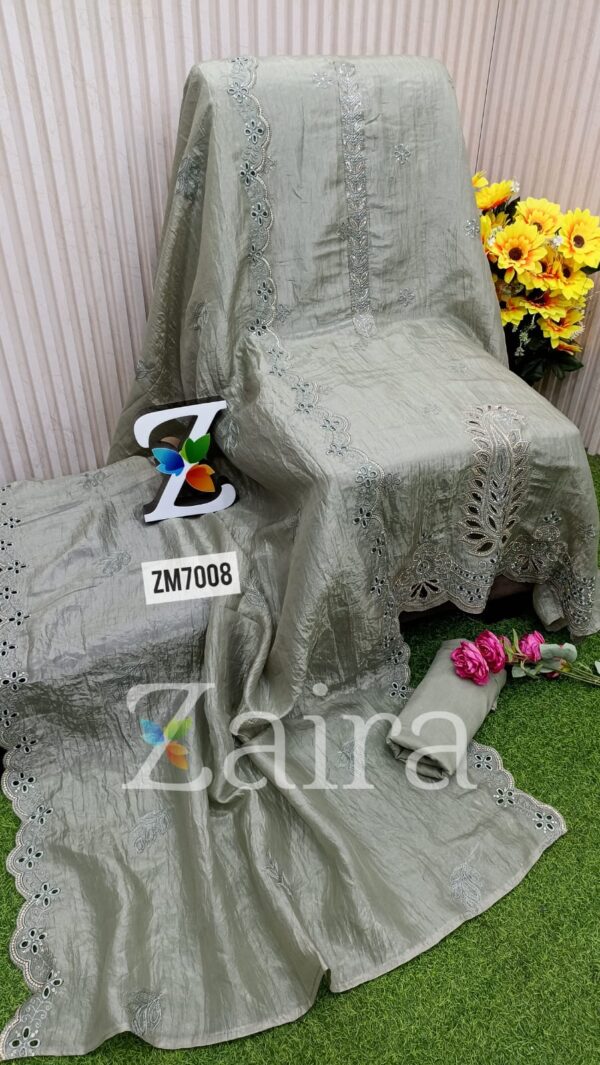 Pure Glass Simar Designer Suit ZM7008