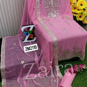 zm2110_p ZAIRA DESIGENR GOTA WORK SUIT ZM2110
