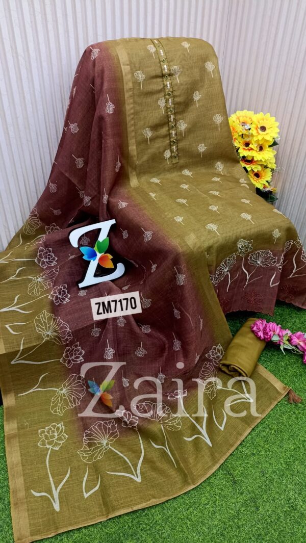 zm7170_4 Lilen Simar Designer Suit ZM7170