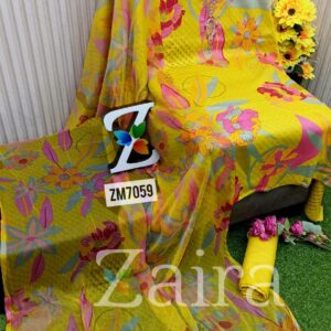 Cambric Cotton Printed Suit ZM7059